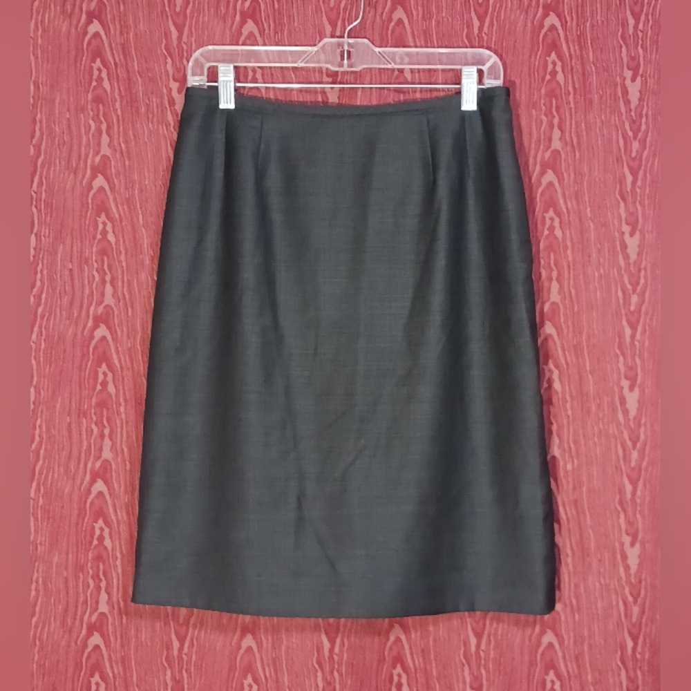 Kasper 2 Piece Gray Collared Button Long Sleeve S… - image 6